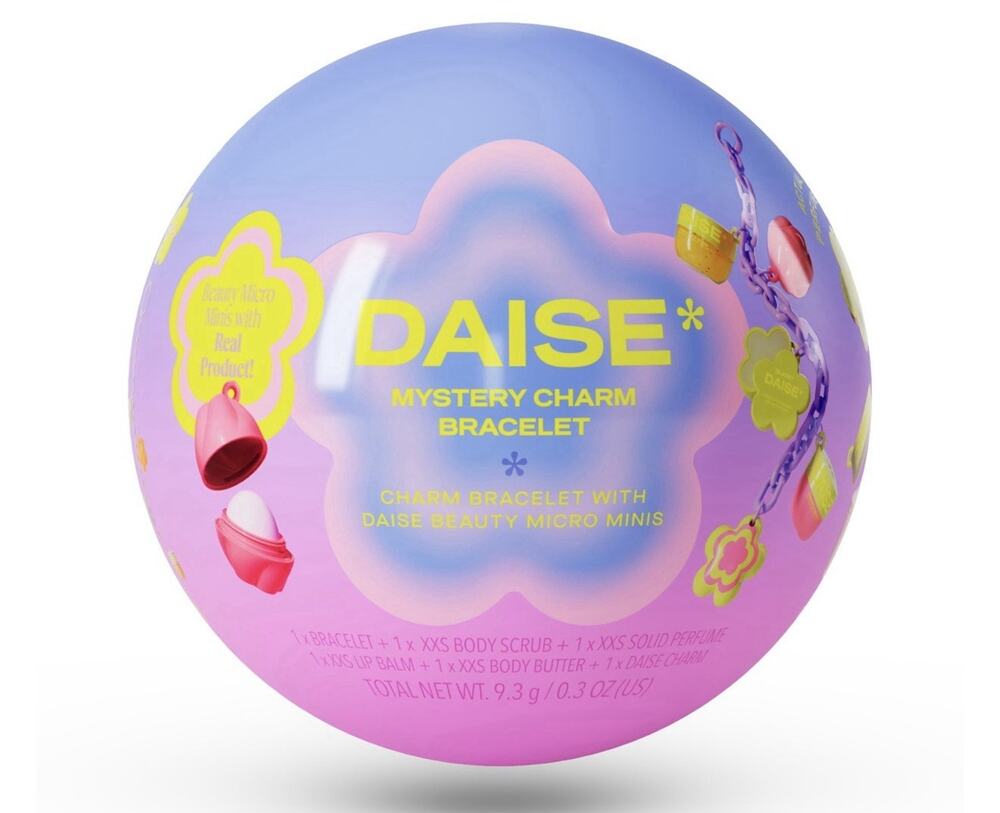 DAISE Mystery Charm Bracelet with DAISE Beauty Micro Minis, 0.3 oz